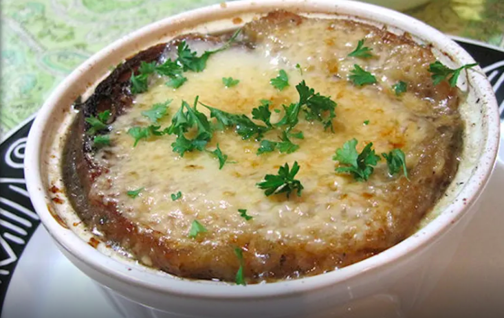 Classic French Onion Soup.